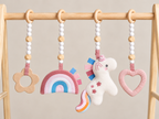 The Little Explorer Play Gym Set – Unicorn & Butter Yellow 🦄🌼