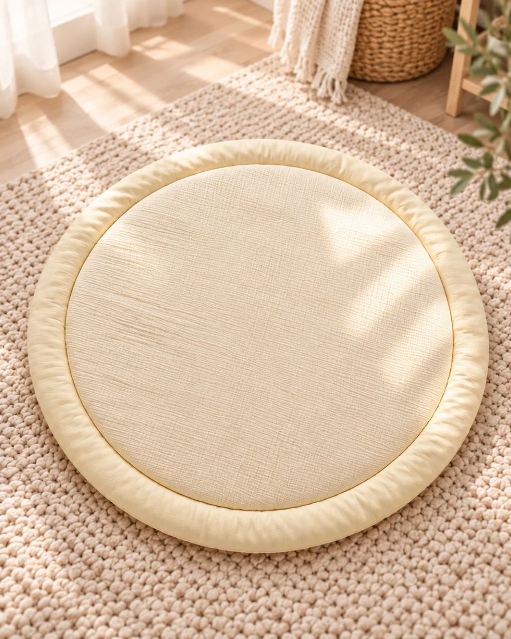 Butter Yellow Tummy Ttime Mat