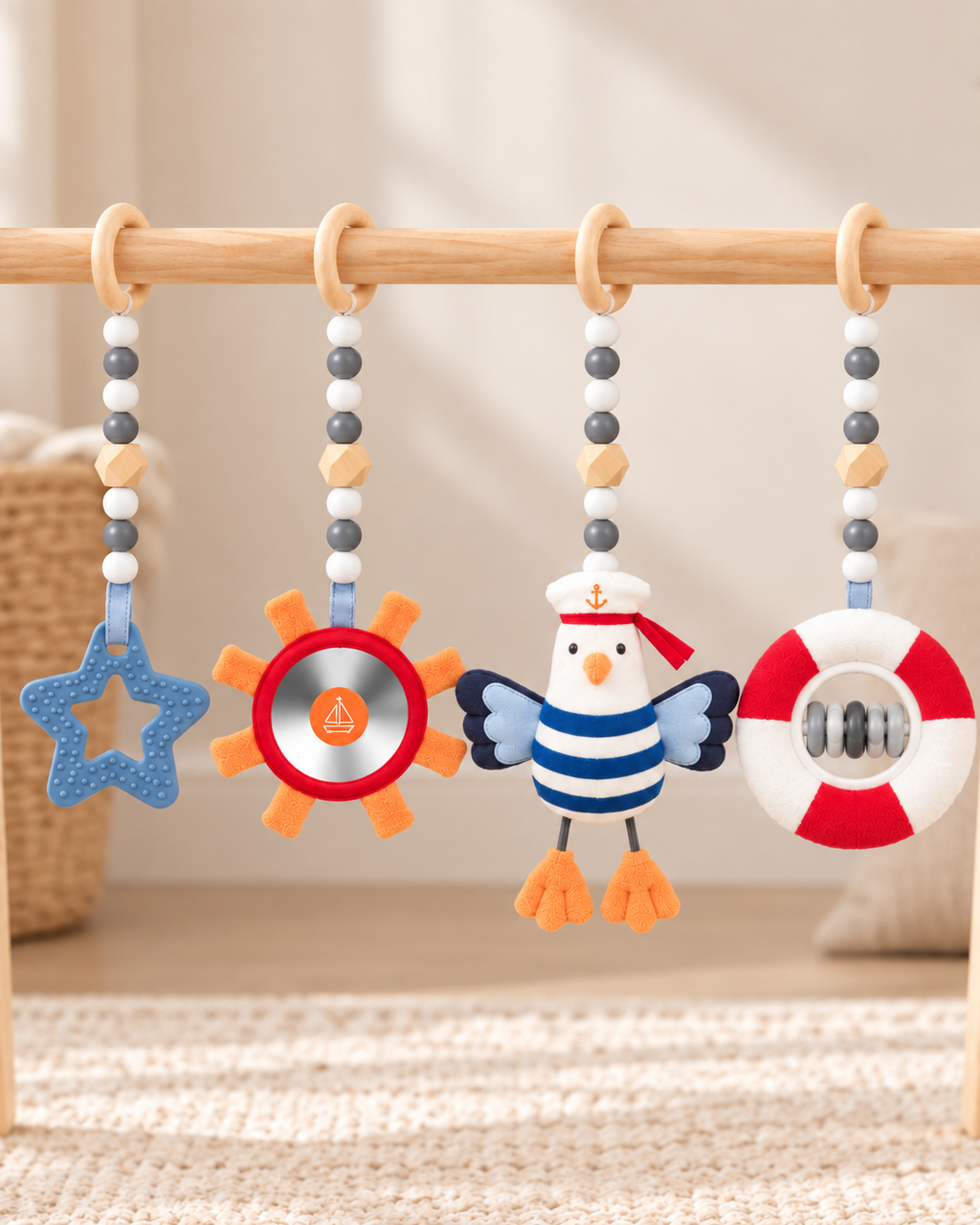 Nautical Sensory Dangle Set | Boys