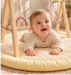 The Little Explorer Play Gym Set – Unicorn & Butter Yellow 🦄🌼